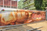Rakshaka Bhatudu Team at Sapthagiri Theatre RTC X Roads